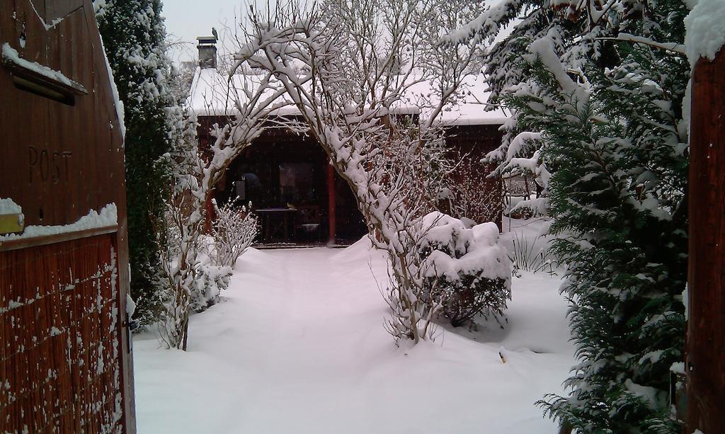 Norwegisches Holzhaus Villa Neuruppin Exteriör bild